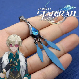 Серьга Авантюрин Хонкай Стар Рейл Какаваша Aventurine Honkai Star Rail ХСР аниме косплей