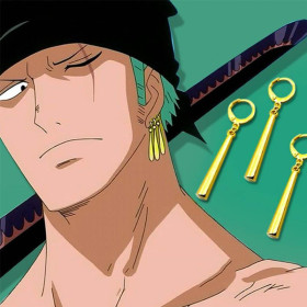 Серьги Зоро Ророноа из аниме Ванпис One Piece Большой куш