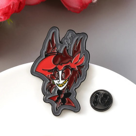 Значок пин Аластор Отель Хазбин Alastor Hazbin Hotel