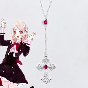 Кулон крест Юи Комори Дьявольские возлюбленные Diabolik Lovers аниме косплей