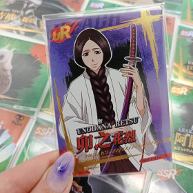Коллекционная карточка аниме Блич Bleach Унохана Рецу Unohana Retsu