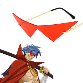 Солнцезащитные очки Камина Гуррен Лаганн Kamina Gurren Lagann красные аниме косплей