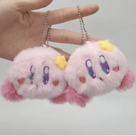 Брелок мягкая игрушка Кирби Kirby аниме на рюкзак сумку ключи
