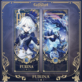 Закладка для книг Фурина Геншин Импакт Furina Genshin Impact аниме