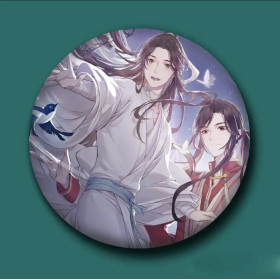 Значок  Хуа Чен и Се Лянь манга Благословение небожителей  Hua Cheng Xie lian аниме