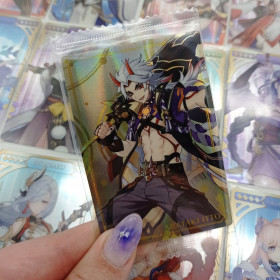 Карточка Итто Genshin Impact карта по Геншин Импакт Bandai Arataki Itto