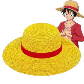 Соломенная шляпа Луффи «One Piece», головной убор Монки Д. Луффи (Ван Пис)