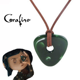 Кулон треугольник Коралина в стране кошмаров подвеска Coraline