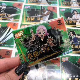 Коллекционная карточка аниме Блич Bleach Ятиру Кусадзиси Kusajishi Yachiru