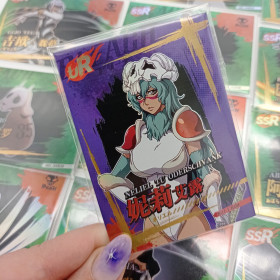 Коллекционная карточка аниме Блич Bleach Неллиэль Ту Одельшванк Нелл Ту Nelliel Tu Oderschvank