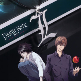 Кулон Эл Тетрадь смерти L Death Note аниме косплей