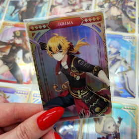 Карточка Genshin Impact карта по Геншин Импакт Bandai Тома Thoma