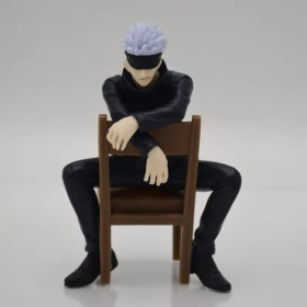Фигурка Годжо Сатору на стуле аниме Магическая битва Gojo Satoru Jujutsu Kaisen