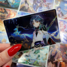 Карточка Genshin Impact баннер карта по Геншин Импакт Bandai Сяо Xiao