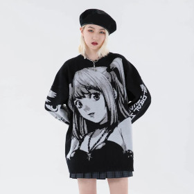 Свитшот Миса Аманэ Тетрадь смерти на флисе Death Note Misa Amane свитер аниме косплей