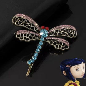 Заколка стрекоза Коралина в стране кошмаров Coraline