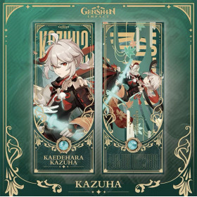 Закладка для книг Кадзуха Genshin Impact Геншин Импакт Kazuha аниме