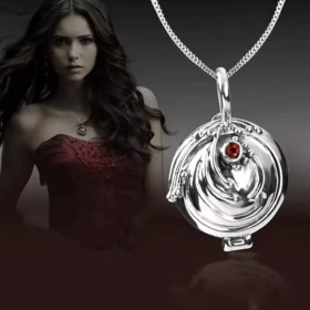 Кулон Елены Гилберт Дневники Вампира подвеска на цепочке The Vampire Diaries