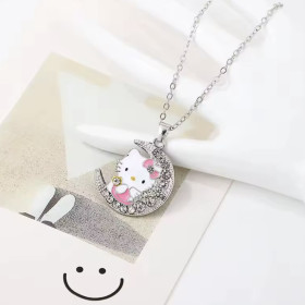 Детский кулон подвеска Hello Kitty подарок для девочки в подарочной коробочке