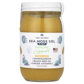 Добавка для иммунитета и энергии TrueSeaMoss Гель с морским мохом 5 в 1 манго Sea Moss Gel 450 г