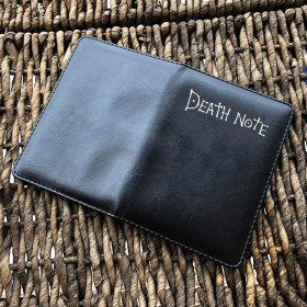 Обложка для паспорта Тетрадь смерти Death note аниме эко кожа черный