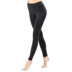 Леггинсы женские теплые зимние хлопок Lady Classic Cotton 350 Den размер 4 черные